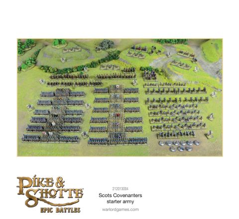  Pike & Shotte Epic Battles: Scots Covenanters Starter Army