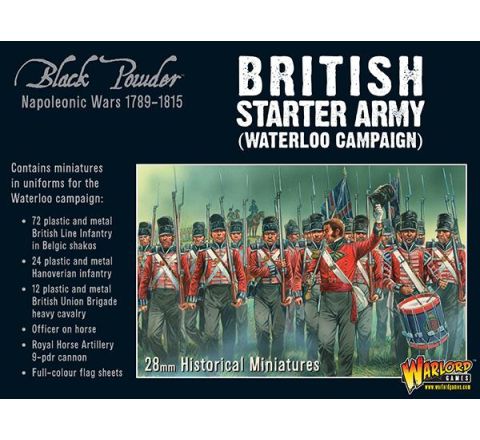 Black Powder Waterloo - Wellington's British Starter Army