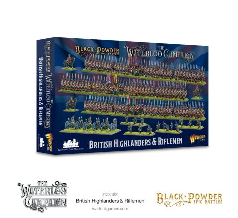 Black Powder Epic Battles: British Highlanders & Riflemen