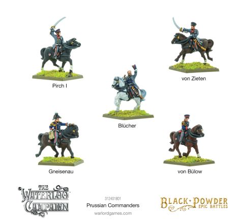 Black Powder Epic Battles: Napoleonic Prussian Commanders