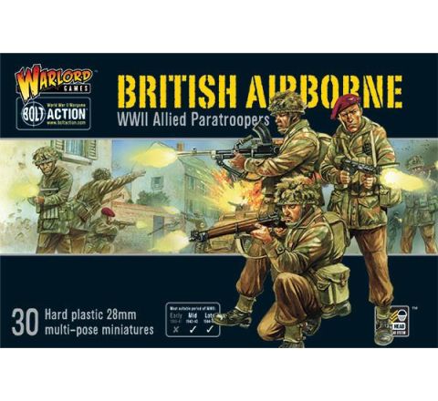 Bolt Action British Airborne WWII Allied Paratroopers