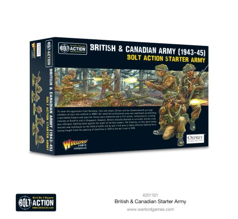 Bolt Action British & Canadian Starter Army (1943-45)
