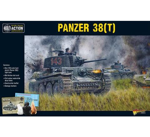 Bolt Action German Panzer 38(T)