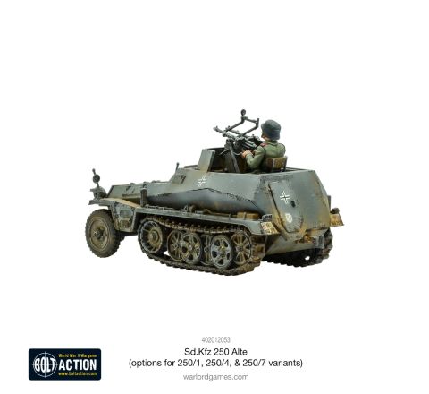  Bolt Action Sd.Kfz 250 Alte (Options For 250/1, 250/4 & 250/7)