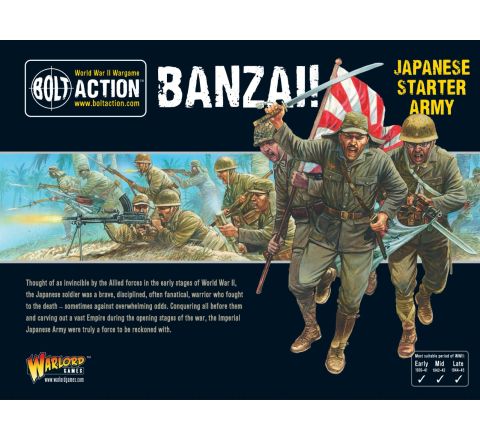 Bolt Action Banzai! Imperial Japanese Starter Army