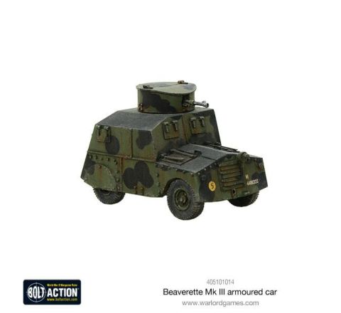 Bolt Action British Beaverette MKIII Armoured Car