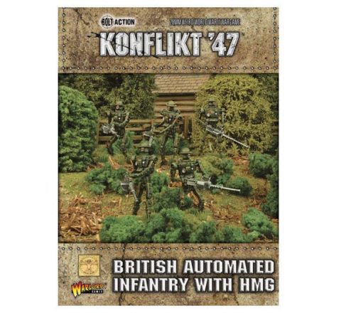 Konflikt '47 British Automated Infantry with HMG box set
