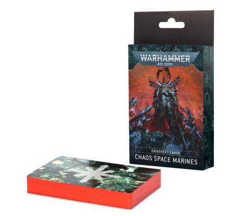 Games Workshop Chaos Space Marines: 10th Edition Datasheet Cards