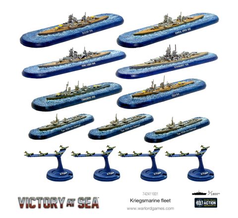 Warlord Games Victory at Sea: Kriegsmarine Fleet