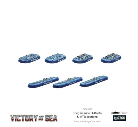 Warlord Games Victory at Sea: Kriegsmarine U-Boats & MTB Sections