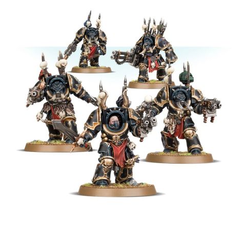 Games Workshop Chaos Space Marines: Chaos Terminator Squad