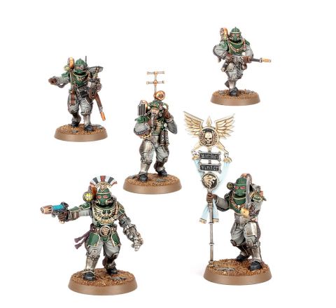 Games Workshop Horus Heresy: Solar Auxailia Tactical Command Section