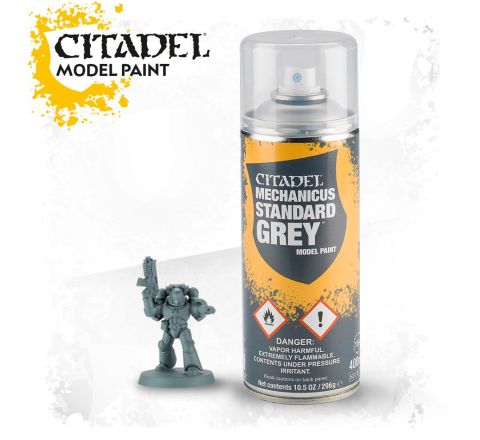Citadel Colour Spray: Mechanicus Standard Grey 