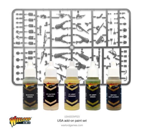 Warlord Games US Army Add On Paint Set