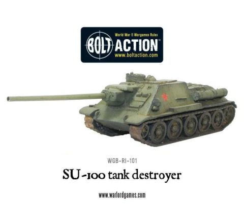 Bolt Action Soviet SU-100 Tank Hunter