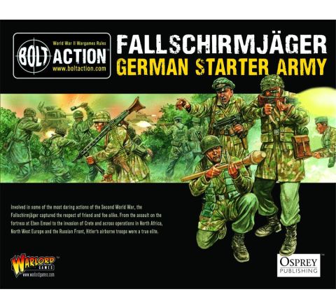 Bolt Action NEW German Fallschirmjager Army Box