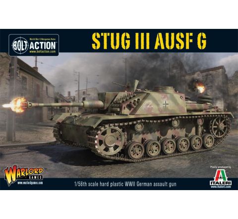 Bolt Action Stug III Ausf G or StuH-42 Plastic Box Set