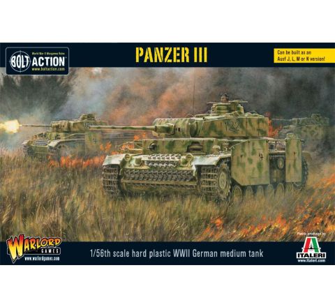 Bolt Action Panzer III (Plastic)