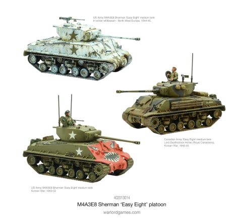 Bolt Action M4A3E8 Sherman Easy Eight Platoon