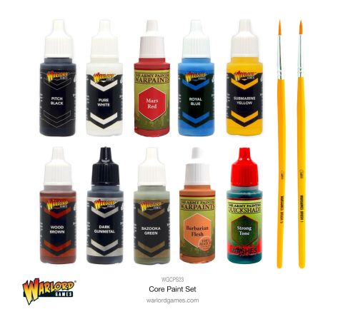 Warlord Games Core Paint Set