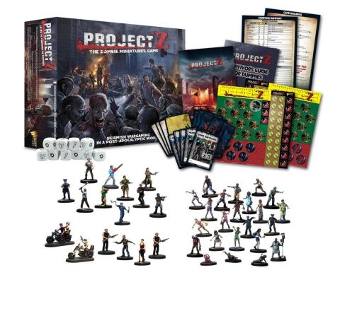 PROJECT Z - The Zombie Miniatures Game Starter Set